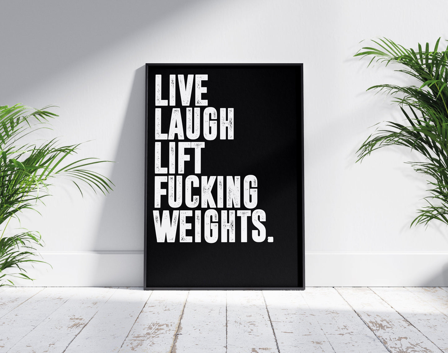 Live Laugh Lift | Home Gym Decor, Gym wall art, Gym Poster, Motivational Wall Art, Workout Poster, Home Décor, Jocko Willink, Funny Poster