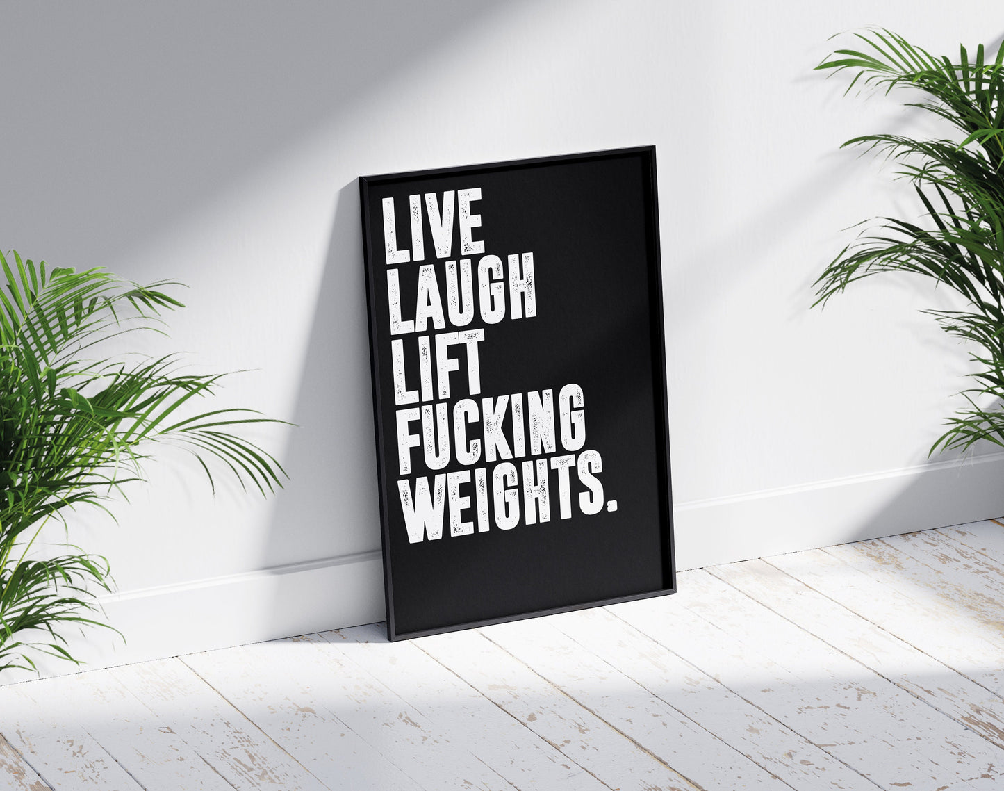Live Laugh Lift | Home Gym Decor, Gym wall art, Gym Poster, Motivational Wall Art, Workout Poster, Home Décor, Jocko Willink, Funny Poster