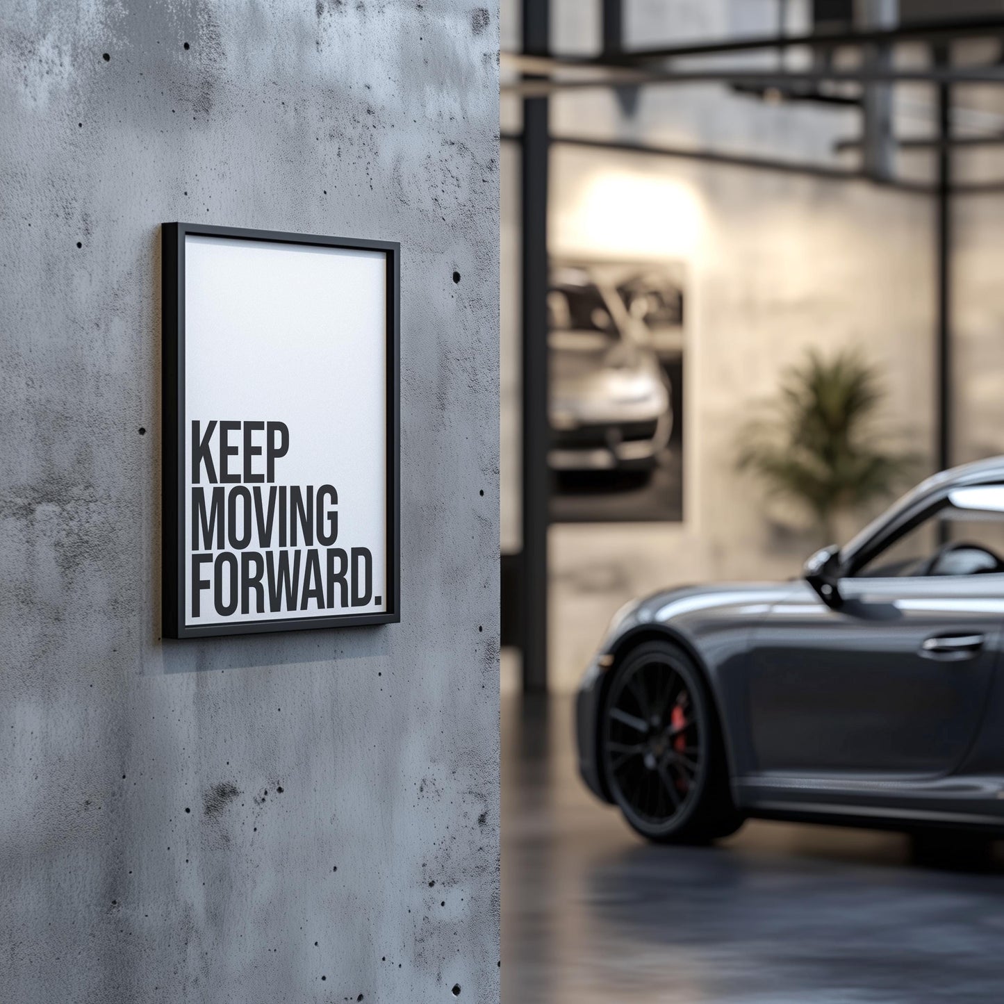 Keep Moving Forward | Motivational Poster, Wall Art, Discipline, Home Office, Gym Poster, Inspirational, Office Art, Success Quote
