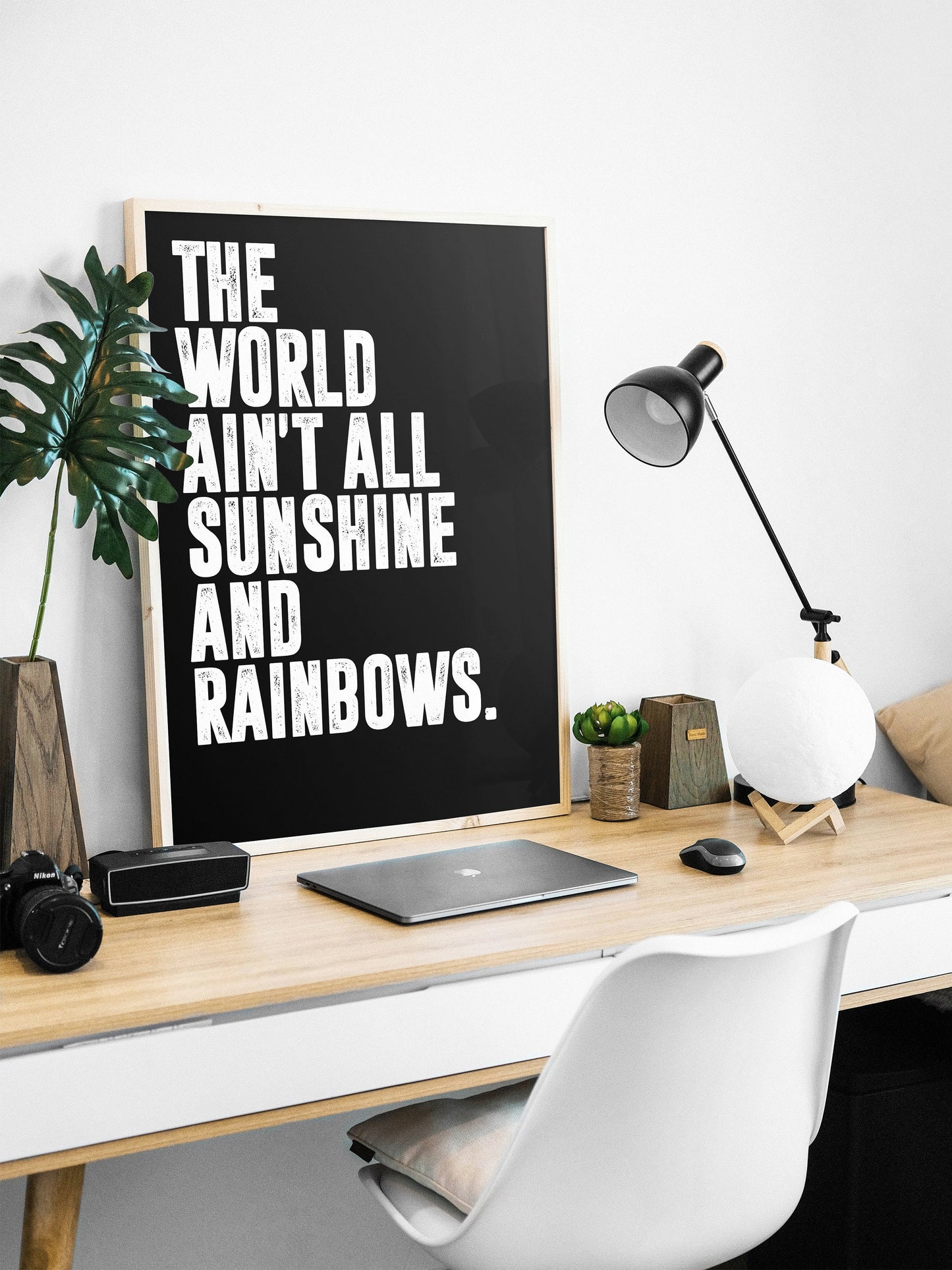 Motivational Quote Poster | Wall Art Quote, Minimalist, Home Office, Gym Poster, Home Décor, Gym Art, Inspirational Art