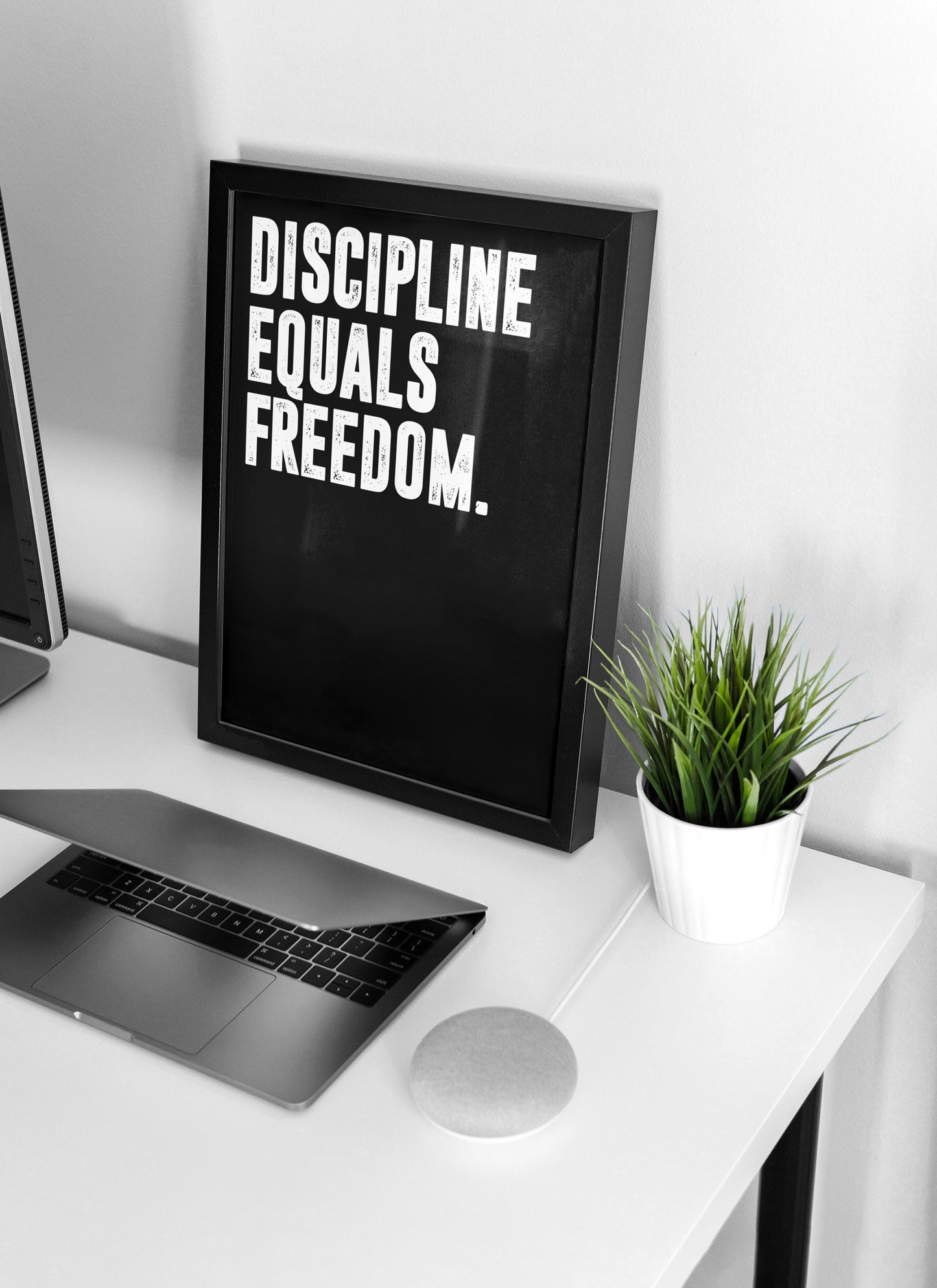 Jocko Willink Discipline Equals Freedom | Motivational Wall Art, Poster Quote, Minimalist, Home Office Print Inspirational Quotes Home Décor