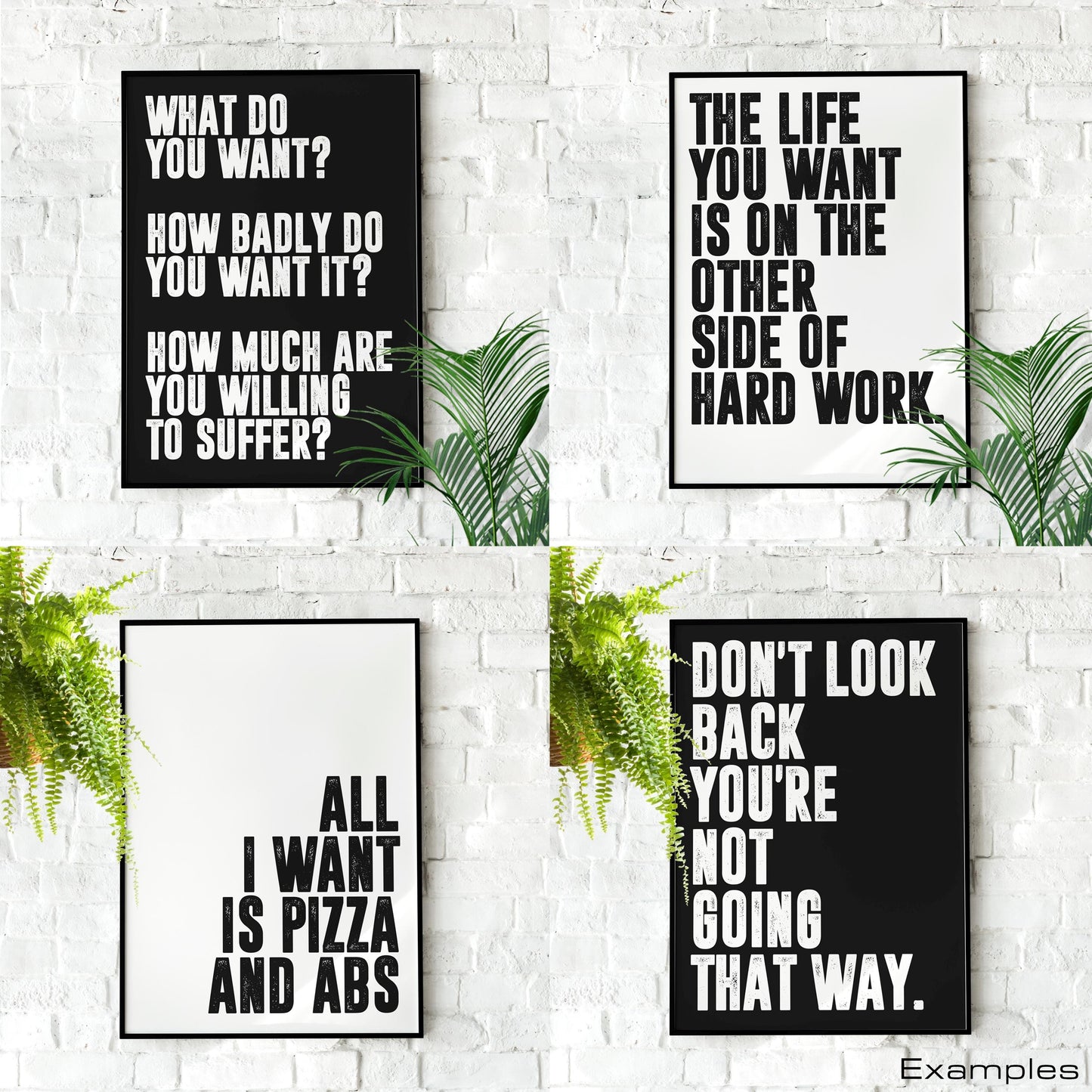 Custom Quote Print | Motivational Poster, Wall Art, Discipline, Home Office, Gym Poster, Inspirational, Office Art, Jocko, Success Quote