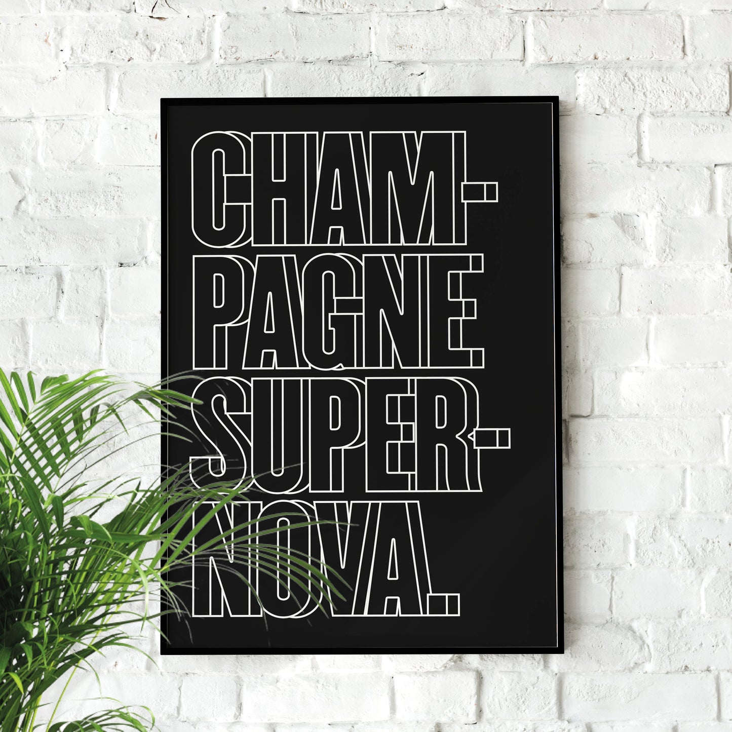 Oasis Champagne Supernova | Lyric art, Minimalist, Wall Decor, Music poster, Oasis Wall art, lyric poster, Office Poster, Home Décor