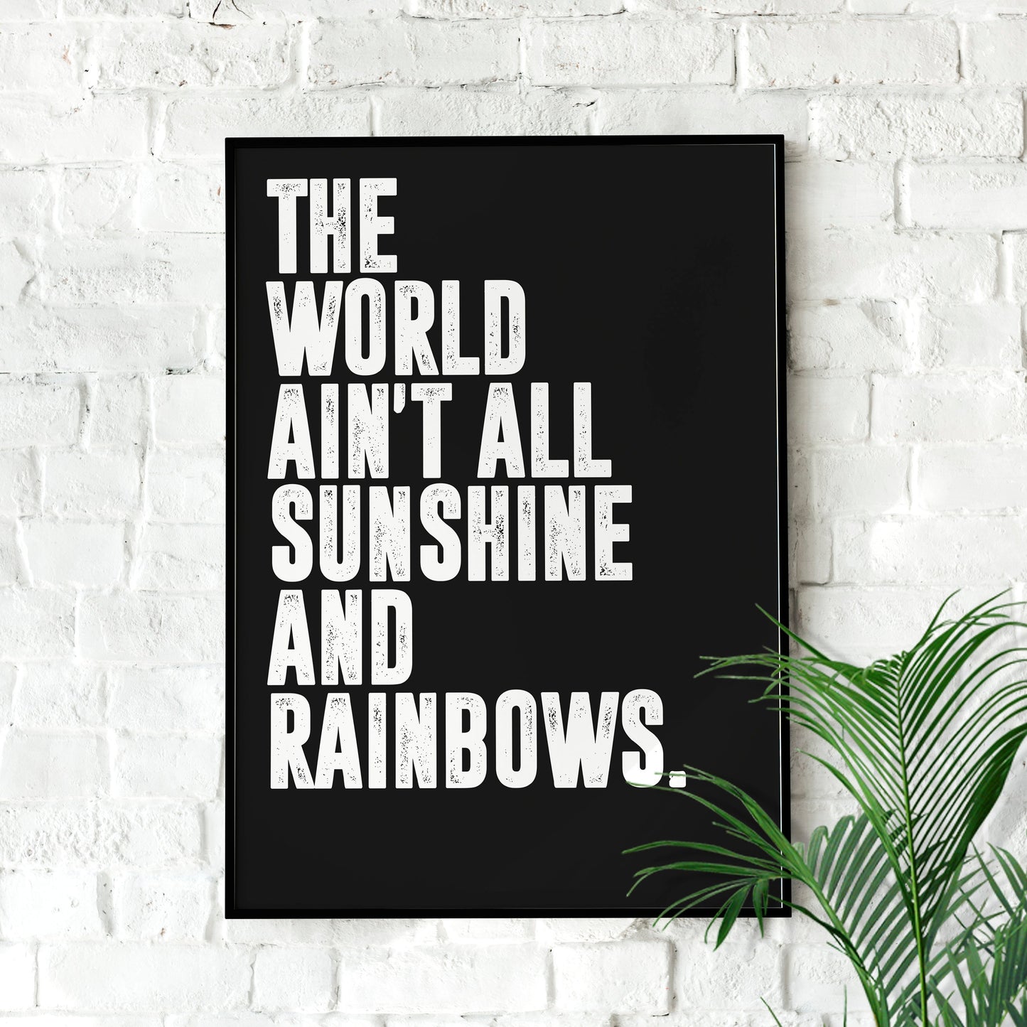 Motivational Quote Poster | Wall Art Quote, Minimalist, Home Office, Gym Poster, Home Décor, Gym Art, Inspirational Art