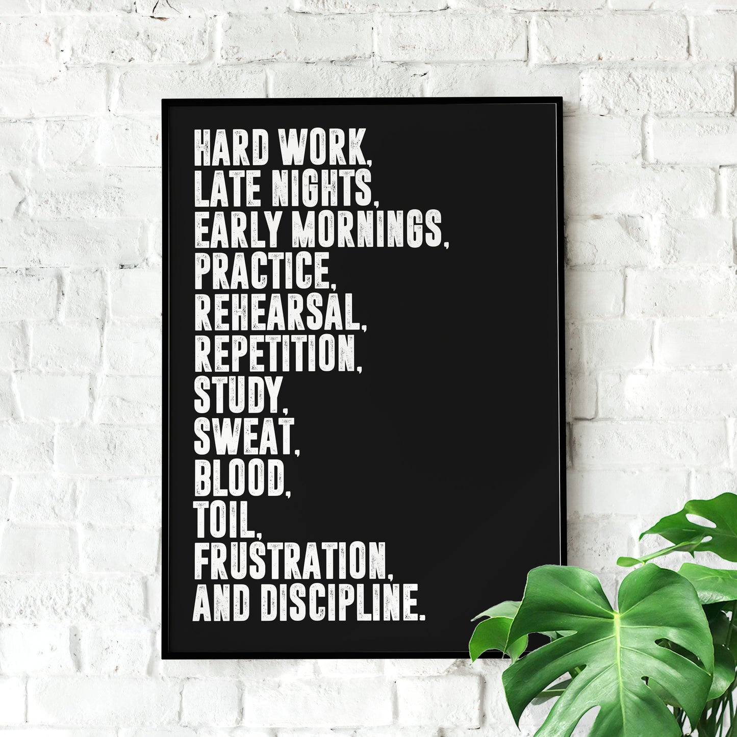 Jocko Willink | Extreme Ownership | Motivational Poster, Gym Poster, Quote Wall Art, Home Office, Home Gym Décor, Motivational Art, Good