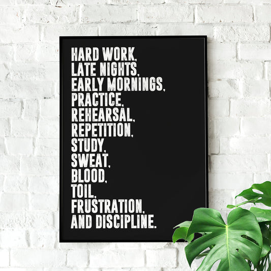 Jocko Willink | Extreme Ownership | Motivational Poster, Gym Poster, Quote Wall Art, Home Office, Home Gym Décor, Motivational Art, Good