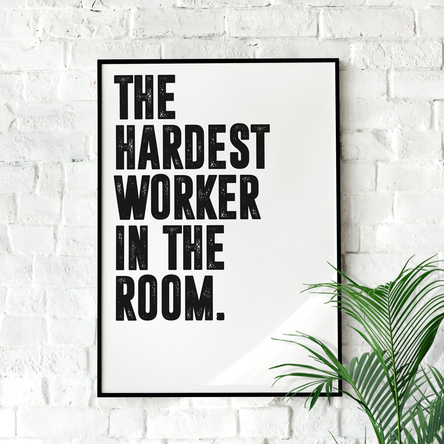 Dwayne Johnson | Motivational Poster, Wall Art Quote, Minimalist, Home Office Print Inspirational Quotes, Home Décor, Gym poster, Typography