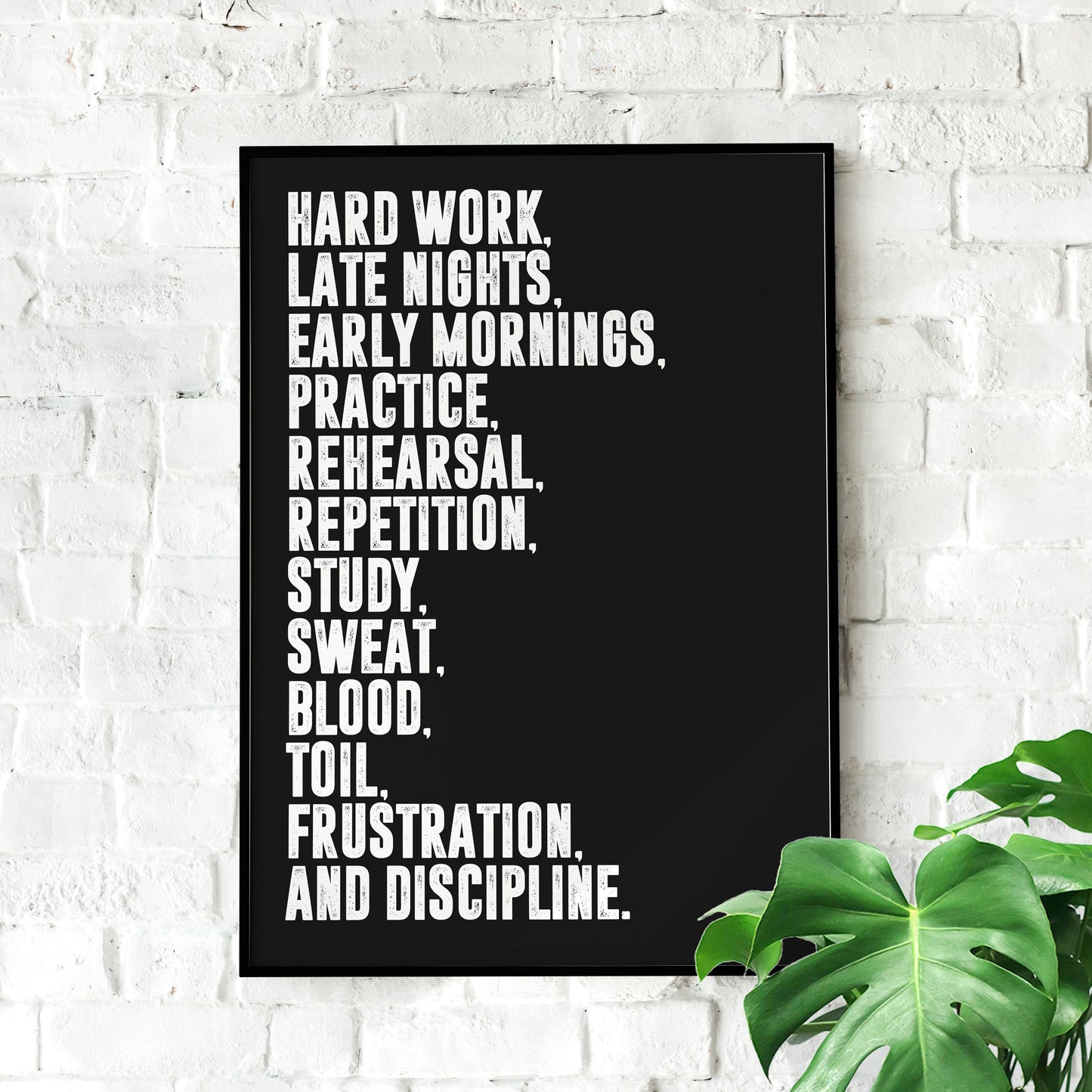 Jocko Willink | Extreme Ownership | Motivational Poster, Gym Poster, Quote Wall Art, Home Office, Home Gym Décor, Motivational Art, Good