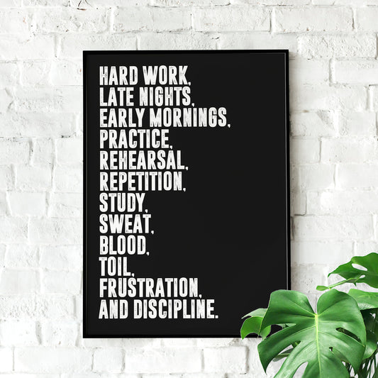 Jocko Willink | Extreme Ownership | Motivational Poster, Gym Poster, Quote Wall Art, Home Office, Home Gym Décor, Motivational Art, Good