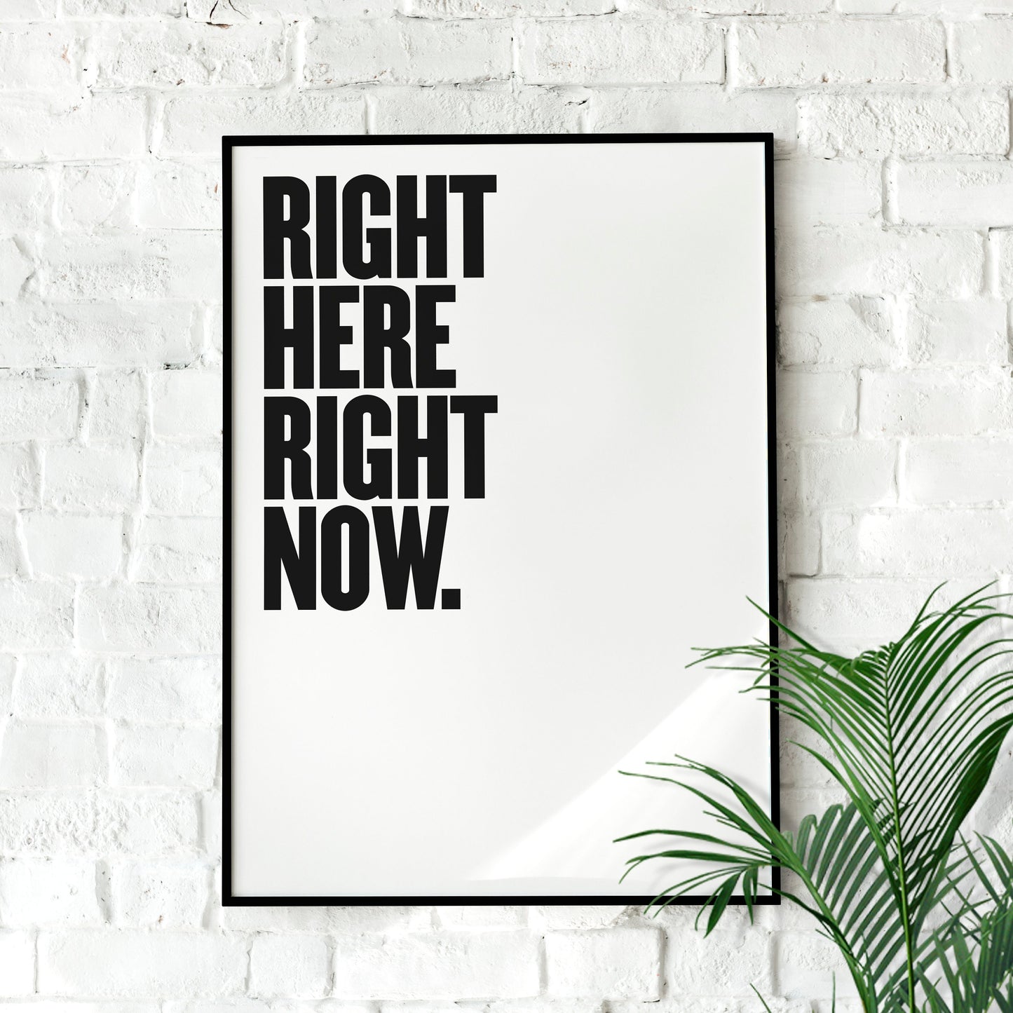Fatboy Slim Right Here  | Wall art lyric, Minimalist, Lyric poster, Song, Inspirational Quotes, Motivation, Office Poster, Home Décor