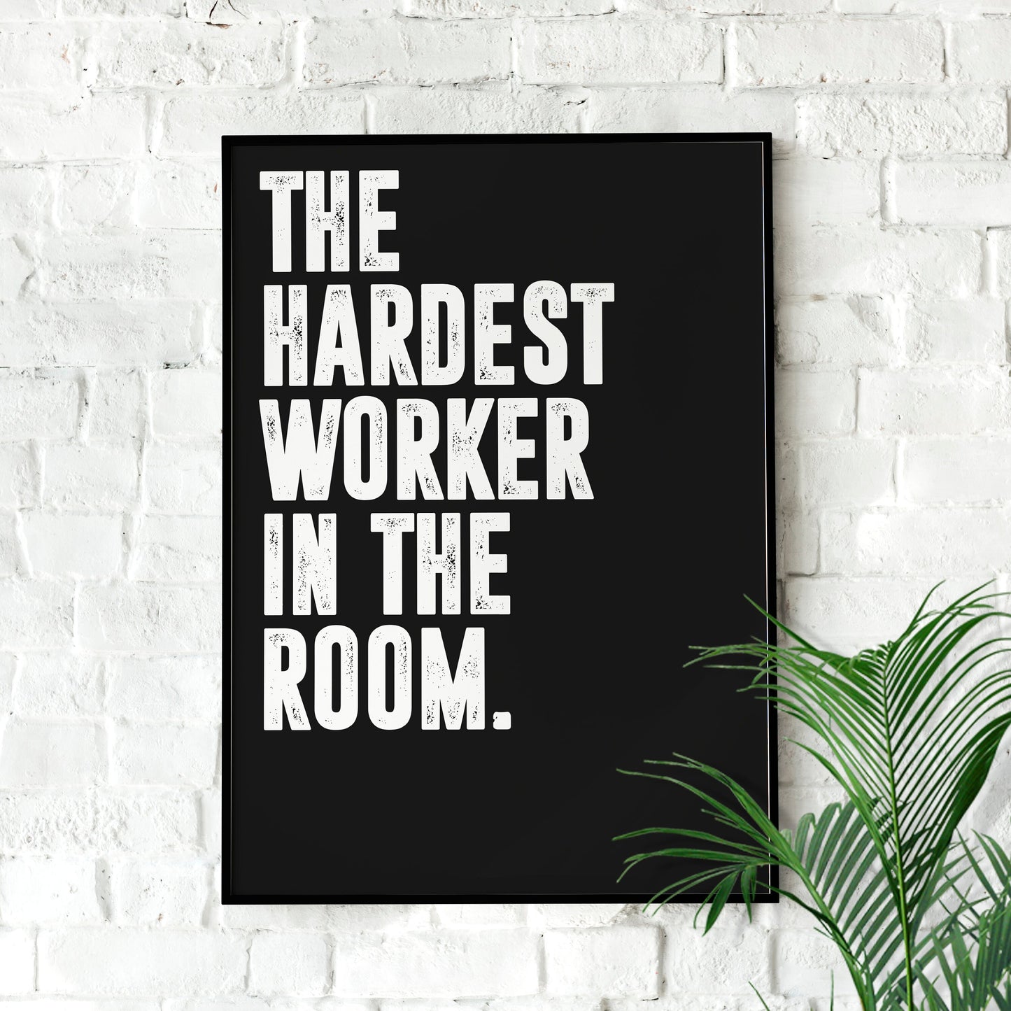 Dwayne Johnson | Motivational Poster, Wall Art Quote, Minimalist, Home Office Print Inspirational Quotes, Home Décor, Gym poster, Typography