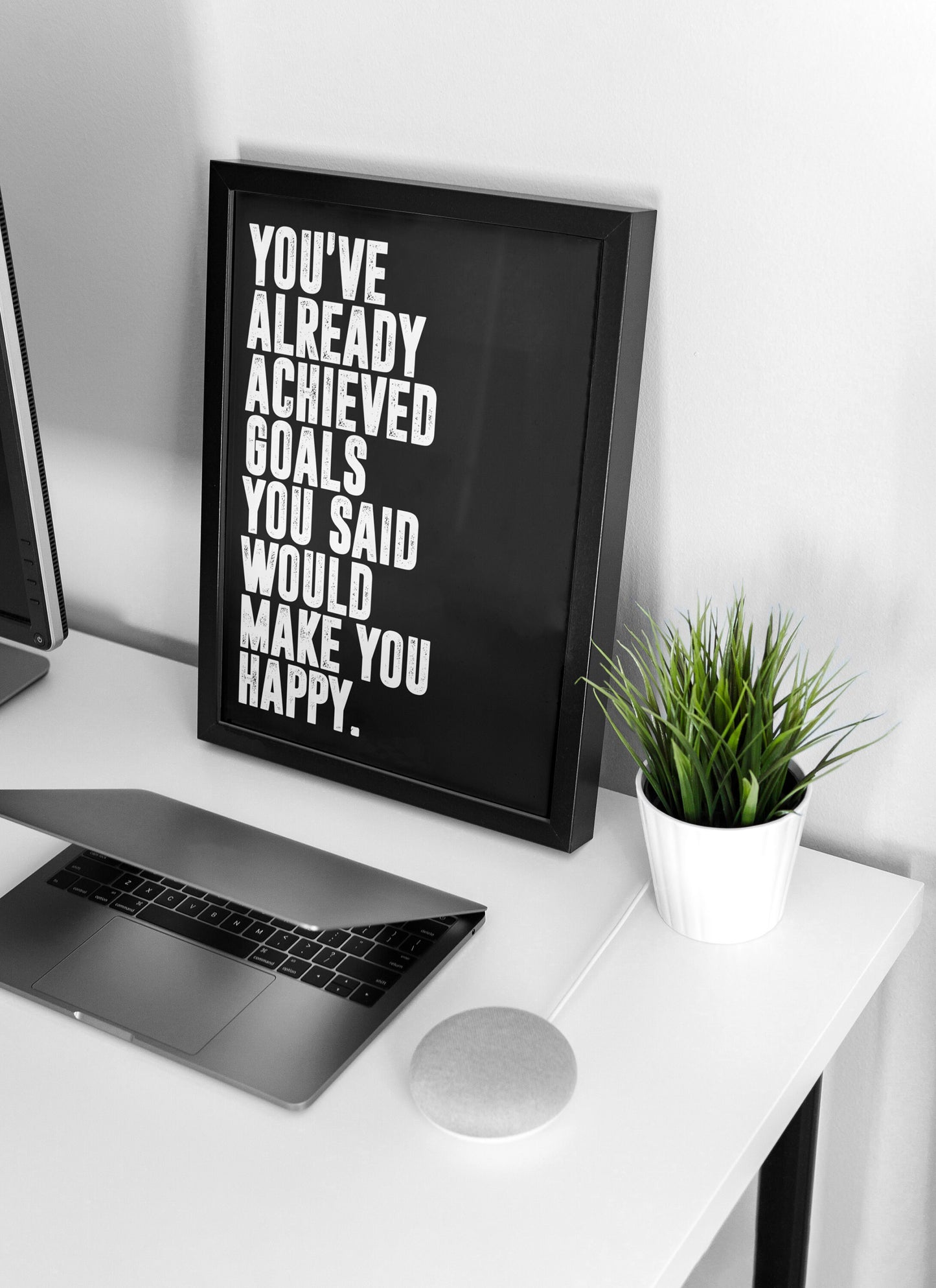 Alex Hormozi - You've Already Achieved Goals Quote | Motivational Poster, Wall Art, Minimalist, Home Office, Gym Poster, Joe Rogan, Quote