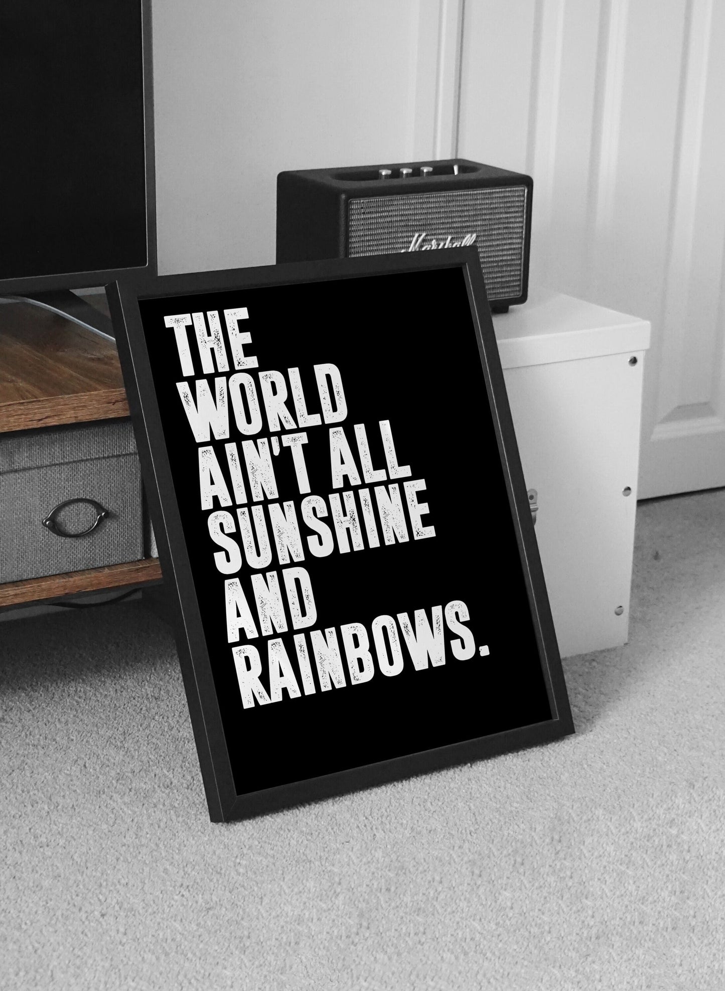 Motivational Quote Poster | Wall Art Quote, Minimalist, Home Office, Gym Poster, Home Décor, Gym Art, Inspirational Art