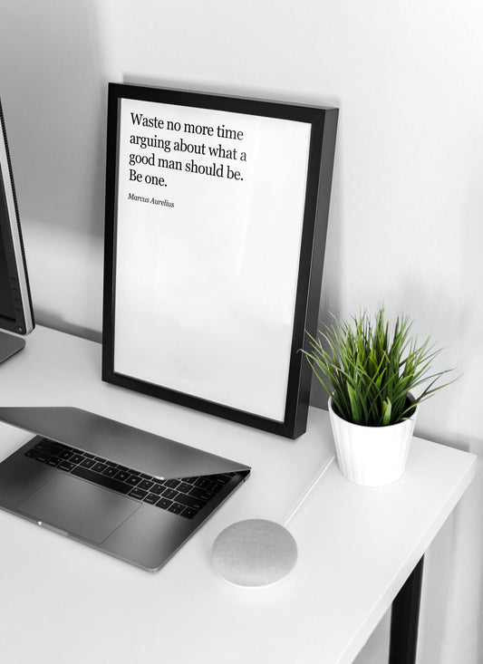 Marcus Aurelius Poster | Stoic Art Print, Marcus Aurelius Quote Print, Marcus Aurelius Art for Stoics, Stoicism Gift, Marcus Aurelius Gift
