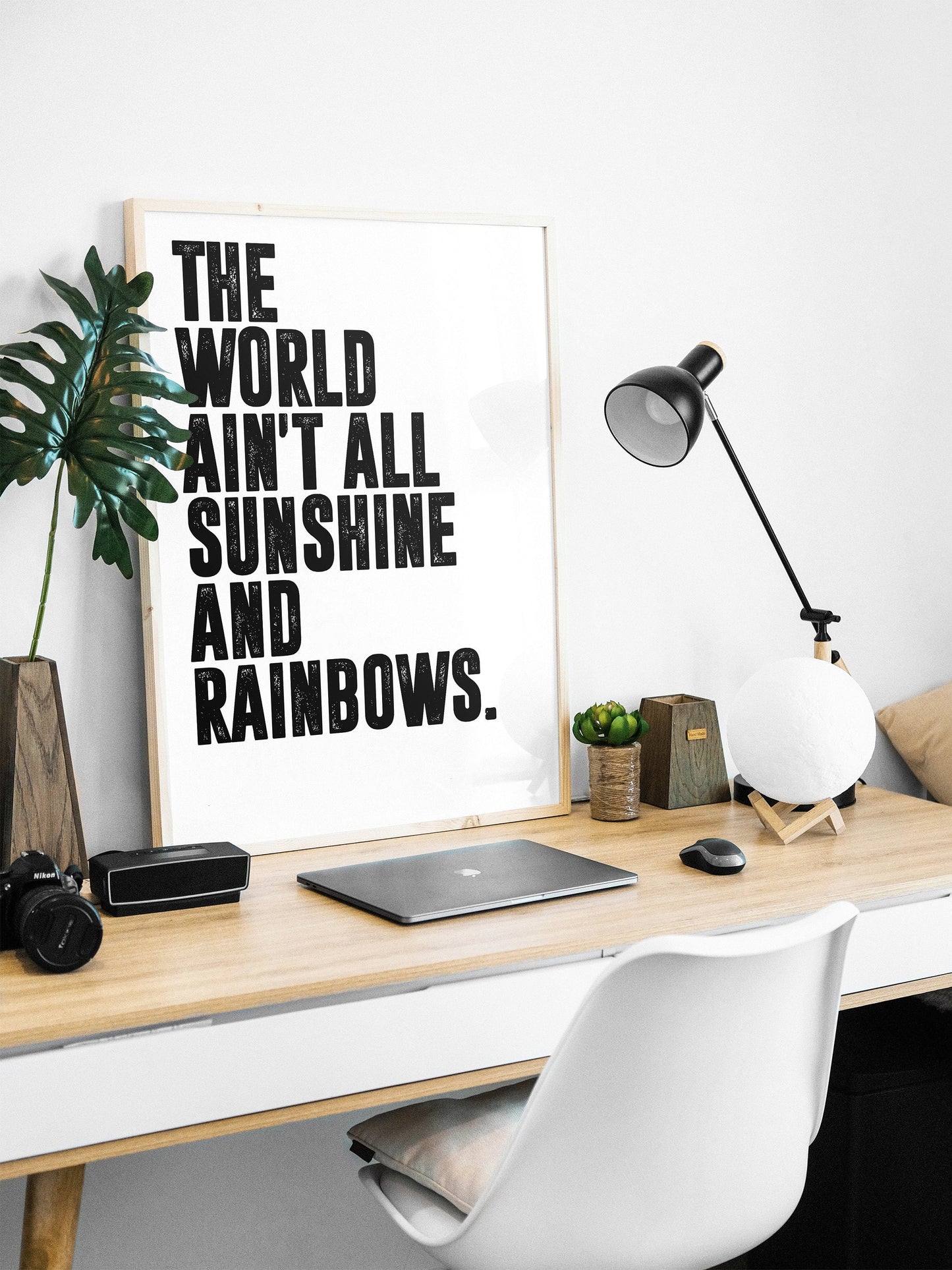Motivational Quote Poster | Wall Art Quote, Minimalist, Home Office, Gym Poster, Home Décor, Gym Art, Inspirational Art