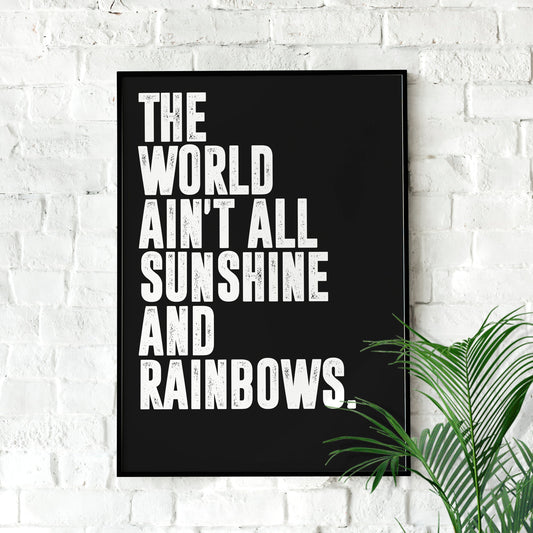 Motivational Quote Poster | Wall Art Quote, Minimalist, Home Office, Gym Poster, Home Décor, Gym Art, Inspirational Art