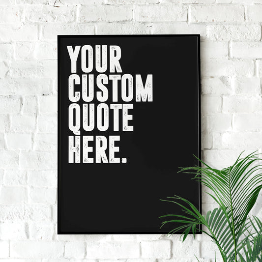 Custom Quote Print | Motivational Poster, Wall Art, Discipline, Home Office, Gym Poster, Inspirational, Office Art, Jocko, Success Quote