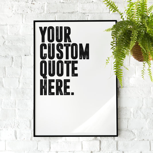 Custom Quote Print | Motivational Poster, Wall Art, Discipline, Home Office, Gym Poster, Inspirational, Office Art, Jocko, Success Quote