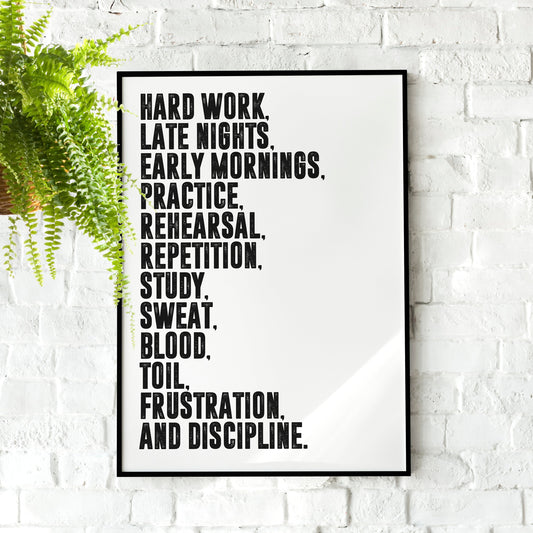 Jocko Willink | Extreme Ownership | Motivational Poster, Gym Poster, Quote Wall Art, Home Office, Home Gym Décor, Motivational Art, Good