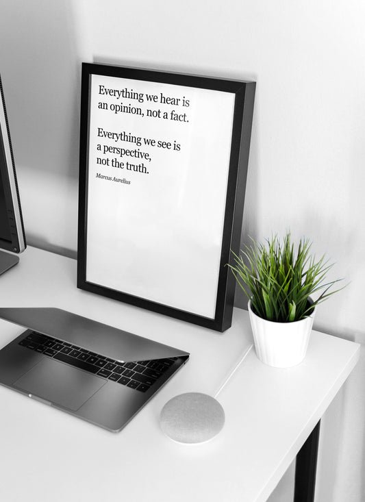 Marcus Aurelius Poster | Stoic Art Print, Marcus Aurelius Quote Print, Marcus Aurelius Art for Stoics, Stoicism Gift, Marcus Aurelius Gift